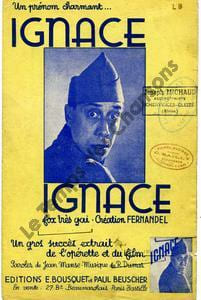 Partition de la chanson : Ignace Edition plus tardive Ignace