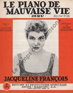 Partition de la chanson : Piano de mauvaise vie (Le)        