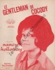 Partition de la chanson : Gentleman de cocody (Le)        . Holloway Nancy - Walter Jimmy - Saka Pierre