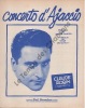 Partition de la chanson : Concerto d'Ajaccio        . Robin Claude - Denoncin René - Castel Serge
