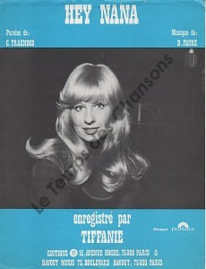 Partition de la chanson : Hey Nana