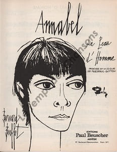 Partition de la chanson : Peau d'homme (La)