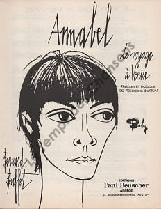 Partition de la chanson : Voyage à Venise (Le)