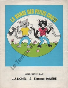 Partition de la chanson : Danse des petits chats (La) Théorie danse au dos
