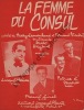 Partition de la chanson : Femme du consul (La)        . Hélian Jacques,Patrice et Mario,Linel Francis - Heyral Marc - Lemarchand Henry,Vimont F.