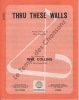 Partition de la chanson : Thru these walls        . Collins Phil - Collins Phil - Collins Phil