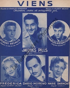Partition de la chanson : Viens