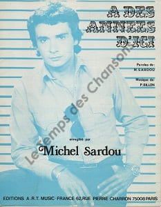 Partition de la chanson : A des années d'ici        