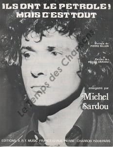 Partition de la chanson : Ils ont le pétrole ! Mais c'est tout        