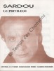 Partition de la chanson : Privilège (Le)        . Sardou Michel - Revaux Jacques,Sardou Michel - Revaux Jacques,Barbelivien Didier