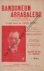 Partition de la chanson : Bandoneon arrabalero  Vieille guitare (La)      . Gardel Carlos,Bachicha - Bachicha - Chamfleury Robert