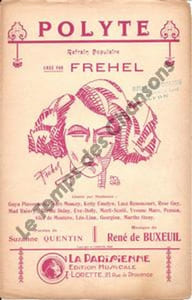 Partition de la chanson : Polyte Tampon sur couverture