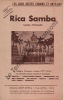 Partition de la chanson : Rica samba        . Palau Hermanos - Guida Pedro,Palau Raimundo - Maubon,Bertal