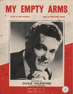 Partition de la chanson : My empty arms
