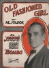 Partition de la chanson : Old fashioned girl  In a gingham gown    Bombo  . Jolson AL. - Jolson AL. - Jolson AL.