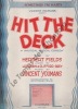 Partition de la chanson : Sometimes i'm happy      Hit the deck  .  - Youmans Vincent - Caesar Irving