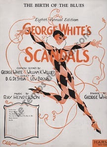 Partition de la chanson : Black bottom George whithe's scandals