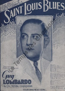 Partition de la chanson : Saint Louis blues . Lombardo Guy - Handy W.C. -