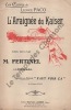 Partition de la chanson : Araignée du kaiser (L')        Cigale (La). Fertinel M. -  - Paco Léonce