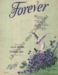 Partition de la chanson : Forever