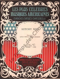 Partition de la chanson : Hitchy koo Edition originale De chez Francis Salabert pour piano et chant;
