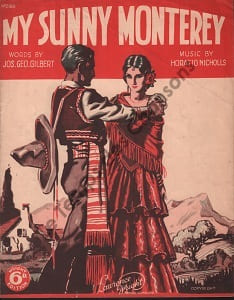 Partition de la chanson : My sunny Monterey