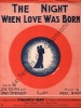 Partition de la chanson : Night when love was born (The)        .  - Baer Abel - 