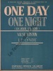 Partition de la chanson : One day one night  Jour, un soir (Un)      .  - Lynde L. L.,Salabert Francis - 