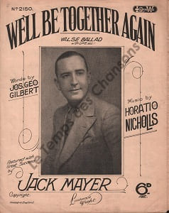 Partition de la chanson : We'll be together again