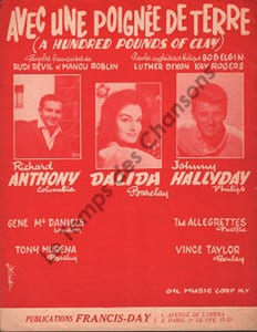 Partition de la chanson : Avec une poignée de terre A hundred pounds of clay