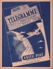 Partition de la chanson : Télégramme        . Piaf Edith - Emer Michel - Emer Michel