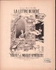 Partition de la chanson : Lettre de Bébé (La)       Rondeau Cigale (La),Parisien. Vaunel Mme,Charpentier Paul - Portelette H. - Riffey Eugène,Maillot ...