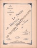 Partition de la chanson : Femme du dentiste (La)       Chansonnette Scala,Epoque (L'). Lejal Mr.,Turbat - Tavernier Emile - Ratcée L.