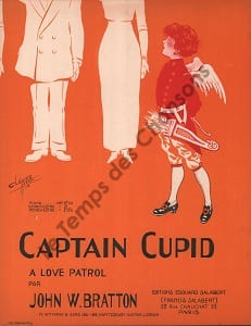 Partition de la chanson : Captain cupid A love patrol