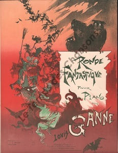 Partition de la chanson : Ronde fantastique