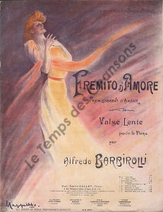 Partition de la chanson : Fremito d'amore Frémissement d'amour