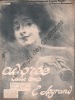 Partition de la chanson : Adorée Piano à quatre mains par Albert Landry       . Pouget Augusta - Legrand E. - 