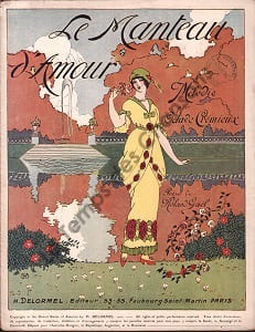 Partition de la chanson : Manteau d'amour (Le) Tranche fragilisée