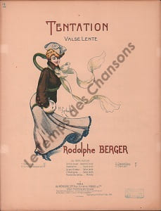 Partition de la chanson : Tentation        