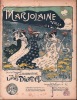 Partition de la chanson : Marjolaine     Rousseurs   .  - Diodet Louis - 