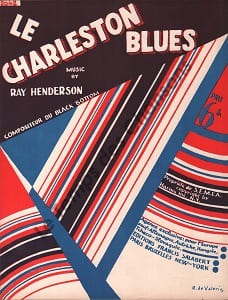 Partition de la chanson : Charleston blues (Le) Birth of the blues