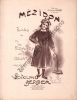 Partition de la chanson : Mézidon       Chansonnette Scala. Berka Marie-Th - Berger Rodolphe - Colias,de Féraudy Maurice