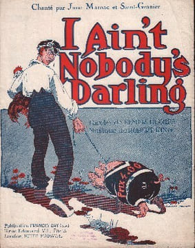 Partition de la chanson : I aint nobody's darling . Saint-Granier,Marnac Jane - King Robert - Hugues Elmer