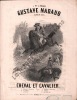 Partition de la chanson : Cheval et cavalier Chant pour ténor ou soprano       .  - Nadaud Gustave - Nadaud Gustave