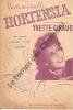 Partition de la chanson : Mademoiselle Hortensia        . Giraud Yvette - Louiguy - Plante Jacques