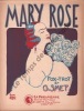 Partition de la chanson : Mary Rose        .  - Smet G. - 