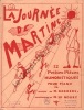 Partition de la chanson : Journée de Martine (La) Douze petites pièces humoristiques       .  - Bakkers Michel - 