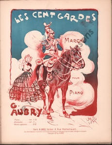 Partition de la chanson : Cent gardes (Les)