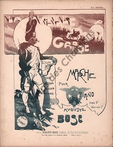 Partition de la chanson : Vieille garde (La) Rousseurs