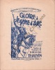 Partition de la chanson : Gloire à Jeanne d'Arc Commémoration du cinquième centenaire de la délivrance d'Orléans      Poésie .  - Thauvin Théophile - ...